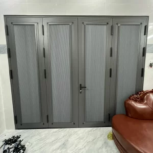 Rèm tổ ong trên kính