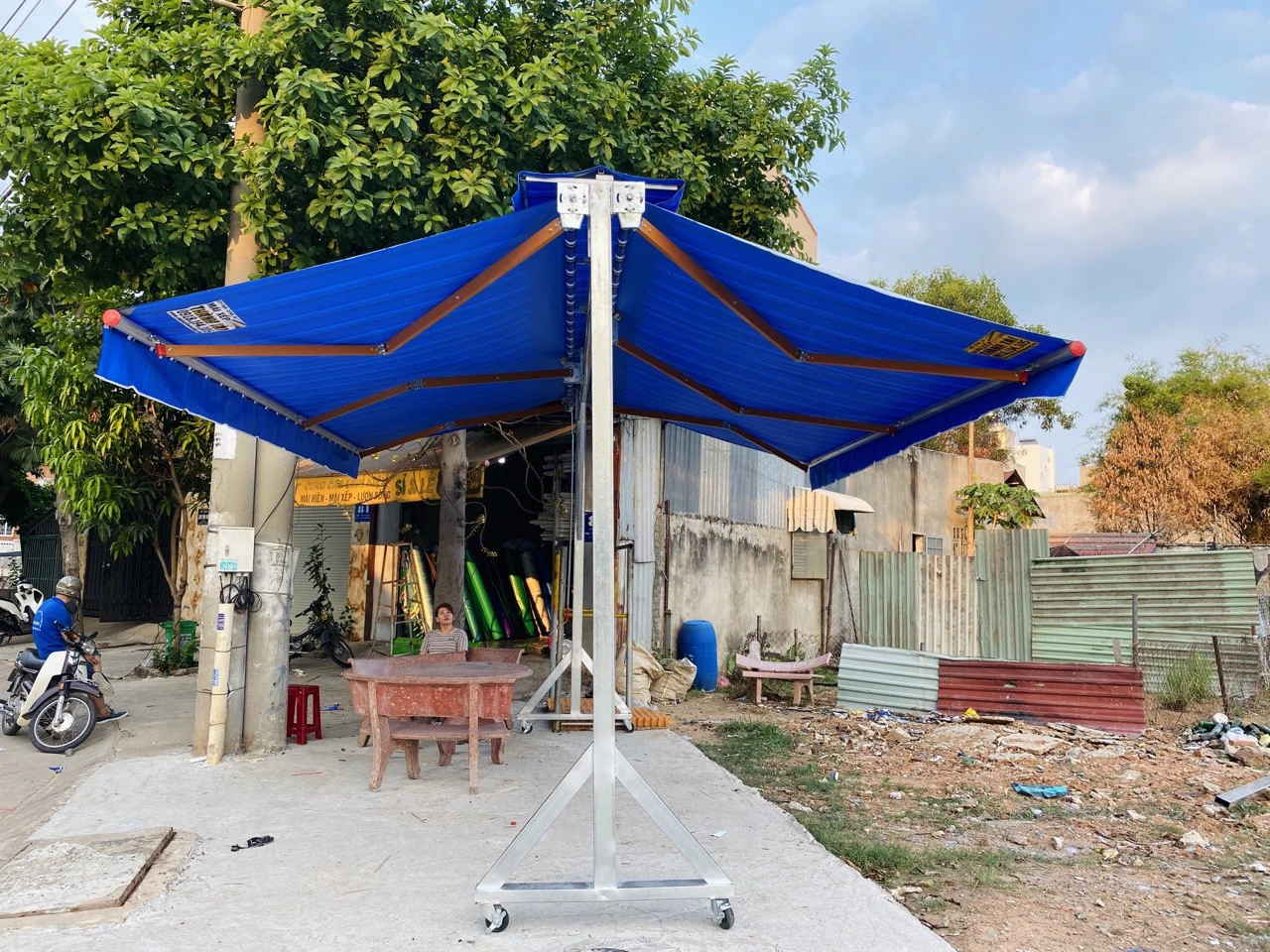 Bạt xe đẩy di động