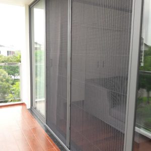 Cửa lưới chống muỗi hệ xếp không ray